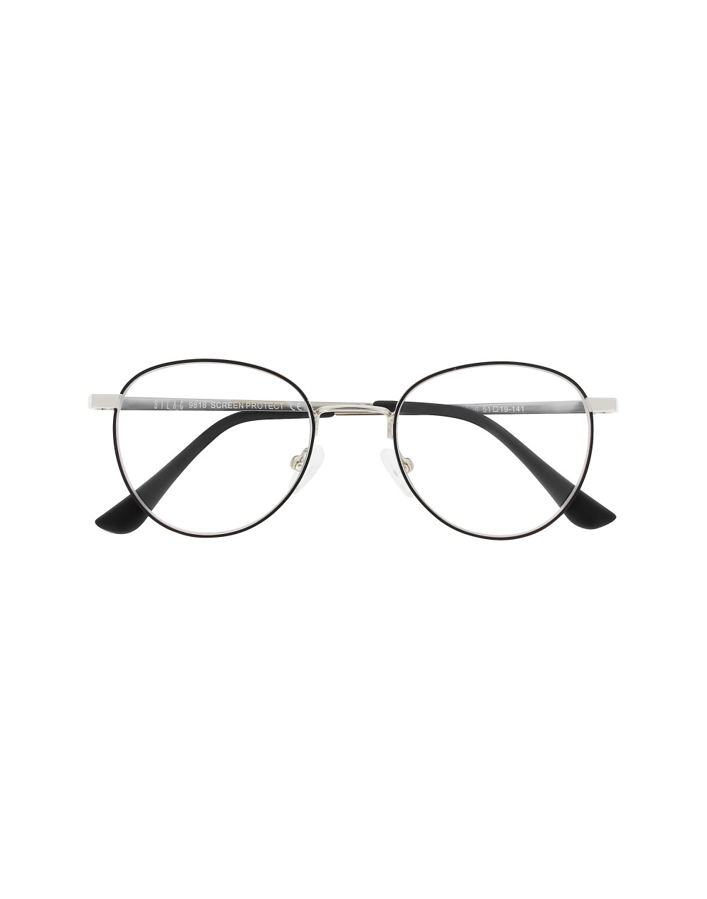 Romeo Silver Black- Screen Protect glasses