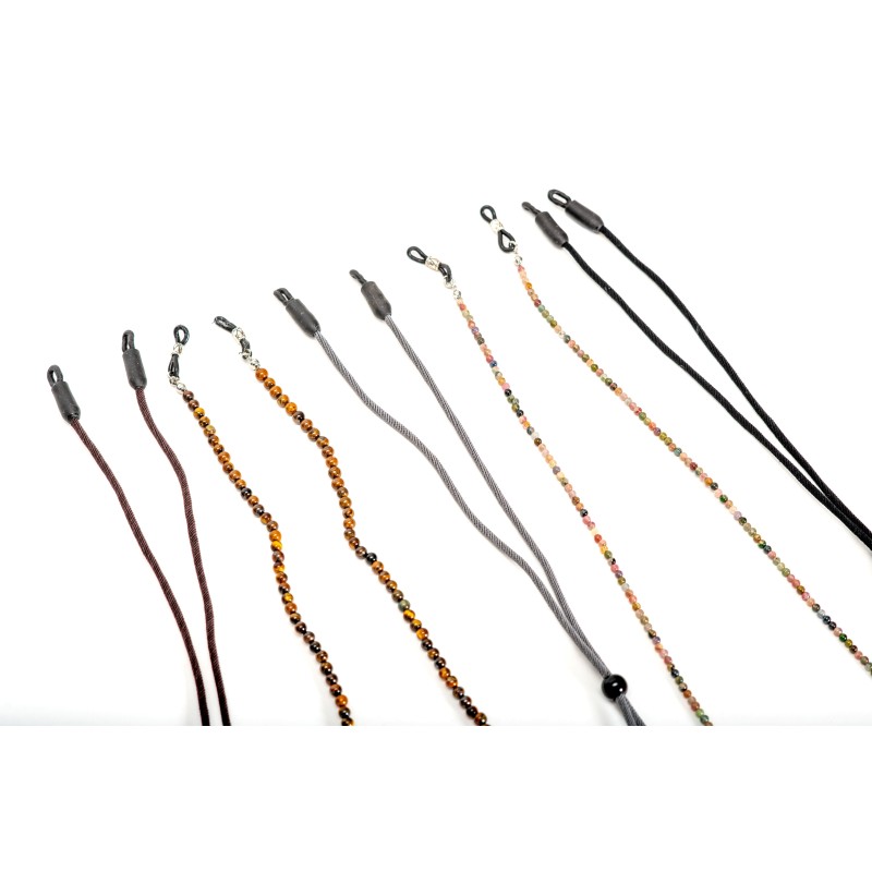 Cordón de nailon para gafas – marrón.
