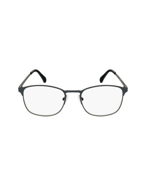 METAL GREY - Reading glasses grey metallic frame