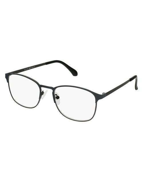 METAL GREY - Reading glasses grey metallic frame