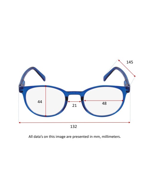 PETROL BLUE - Reading glasses blue light (ref: 7201)