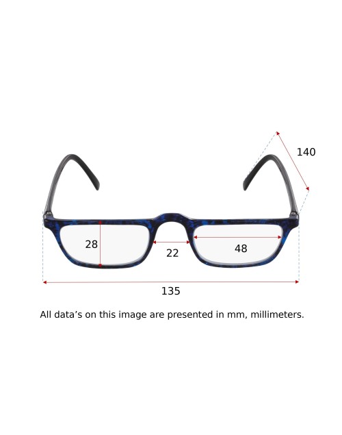 DEMI BLUE - Gafas de lectura - modelo para hombre - 4410