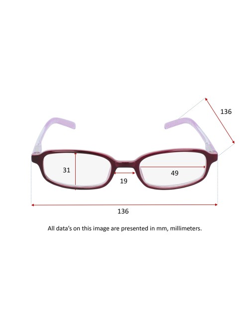 NEW PURPLE - Gafas de lectura - modelo feminino - 7091